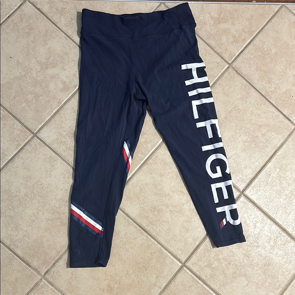Tommy Hilfiger Navy Leggings